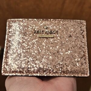 Kate Spade Glitter Card Holder
